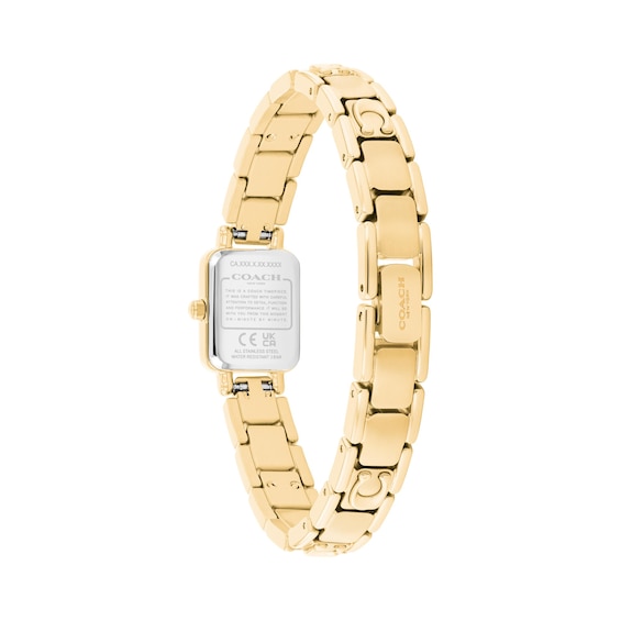 Ladies' Coach Mara Gold-Tone IP Stainless Steel Watch with Gold-Tone Dial (Model