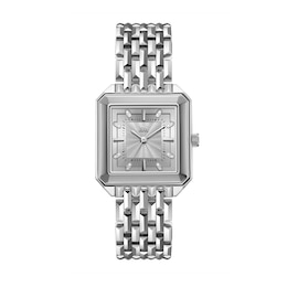 Ladies' JBW Astra Stainless Steel Watch with Silver-Tone Dial and Crystals (Model: J6410A)