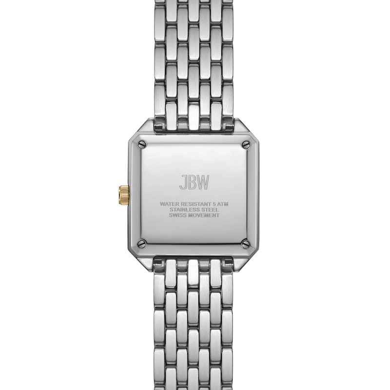 Main Image 2 of Ladies' JBW Astra Two-Tone 18K Gold-Plated and Stainless Steel Watch with Gold-Tone Dial and Crystals (Model: J6410C)