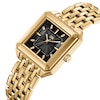 Thumbnail Image 3 of Ladies' JBW Astra 18K Gold-Plated Stainless Steel Watch with Black Dial and Crystals (Model: J6410D)