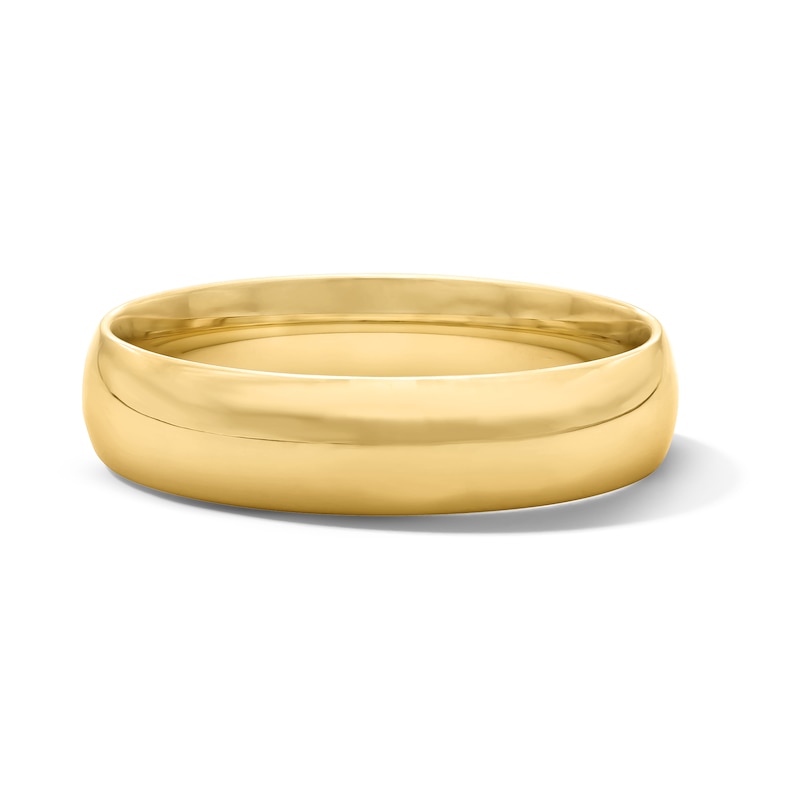 Main Image 1 of 5.0mm Dome Wedding Band in 10K Gold
