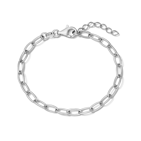 4.15mm Forzatina Chain Bracelet in Solid Sterling Silver - 7.5