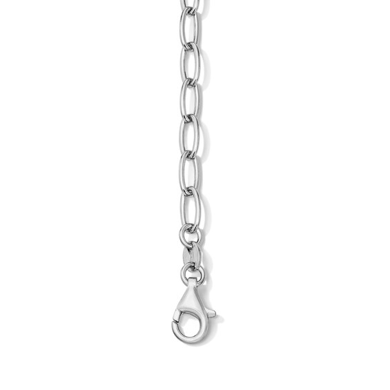 4.15mm Forzatina Chain Bracelet in Solid Sterling Silver - 7.5