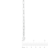 Thumbnail Image 3 of 3.9mm Paper Clip Chain Necklace in Solid Sterling Silver - 18"