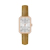 Thumbnail Image 1 of Ladies' Tissot SRV Rose-Tone PVD Stainless Steel Watch with Silver-Tone Dial and Leather Strap (Model: T1601103603300)