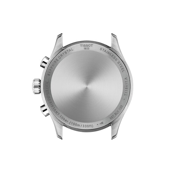 Men's Tissot Chrono L Stainless Steel Watch with Blue Dial (Model: T1164171104200)