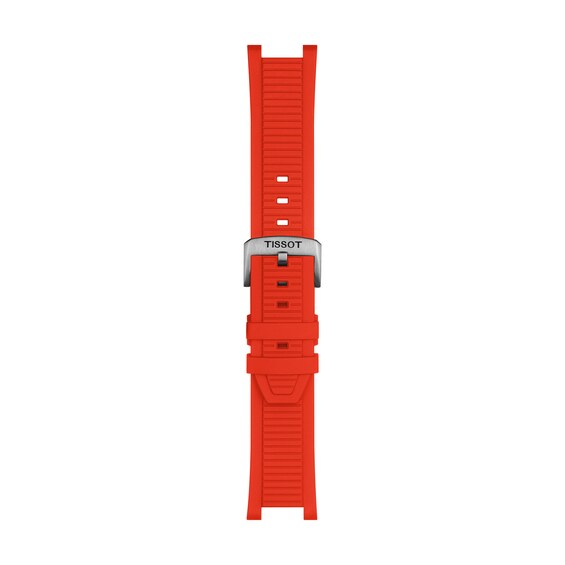 Men's Tissot T-Race MotoGP 2026 Limited Edition Chronograph Watch with Red Synthetic Strap (Model: T1414622705100)