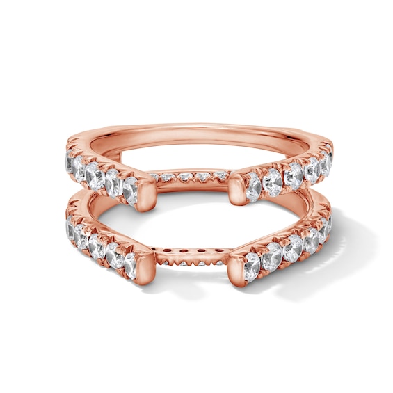 1-1/2 CT. T.w. Lab-Grown Diamond Enhancer Ring in 14K Rose Gold (F/Vs2)