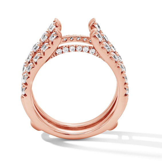 1-1/2 CT. T.w. Lab-Grown Diamond Enhancer Ring in 14K Rose Gold (F/Vs2)