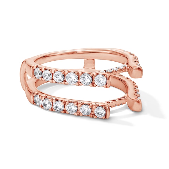 1-1/2 CT. T.w. Lab-Grown Diamond Enhancer Ring in 14K Rose Gold (F/Vs2)