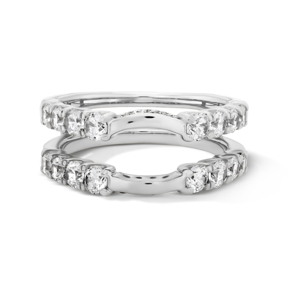 1-1/4 CT. T.w. Lab-Grown Diamond Enhancer Ring in 14K White Gold (F/Vs2)