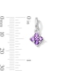 Thumbnail Image 3 of Amethyst Cluster Necklace Charm in Sterling Silver