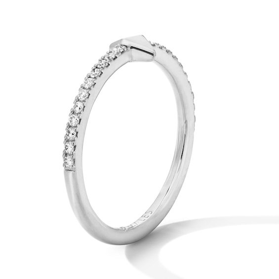 1/5 CT. T.w. Lab-Grown Diamond Geometric Ring in Sterling Silver (F/Vs2)