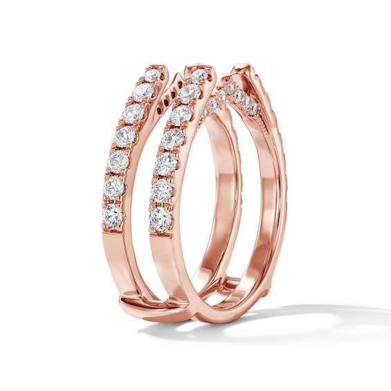 1 CT. T.w. Diamond Enhancer Ring in 14K Rose Gold