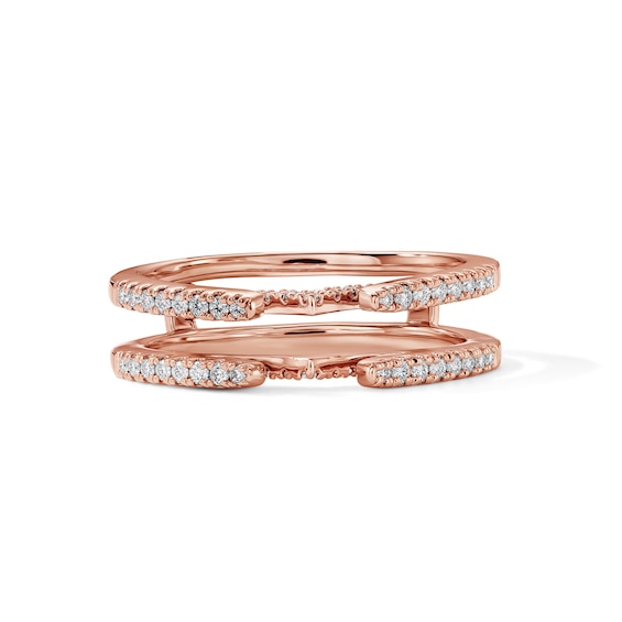 1/3 CT. T.w. Diamond Enhancer Ring in 14K Rose Gold