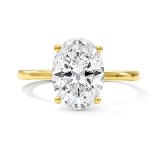 2-3/4 CT. T.W. Oval Certified Lab-Grown Diamond Solitaire Engagement Ring in 14K Gold (F/VS2)