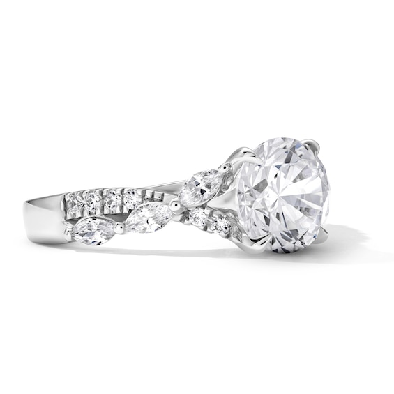 2-5/8 CT. T.w. Certified Lab-Grown Diamond Engagement Ring in 14K White Gold (F/Vs2)