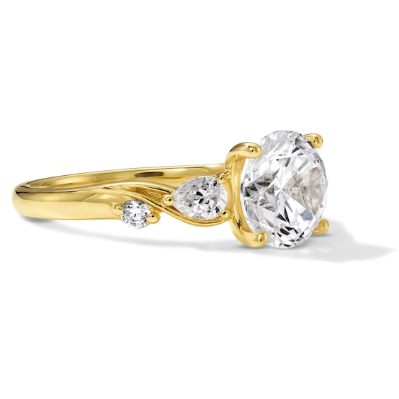 2-1/3 CT. T.w. Certified Lab-Grown Diamond Engagement Ring in 14K Gold (F/Vs2)