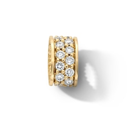 1/5 CT. T.W. Lab-Grown Diamond Spacer Charm in 10K Gold (F/VS2)