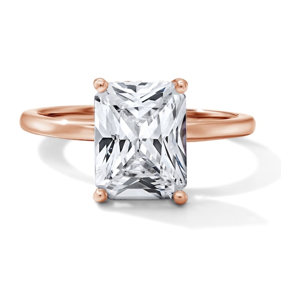 2-3/4 CT. T.w. Certified Radiant-Cut Lab-Grown Diamond Solitaire Engagement Ring in 14K Rose Gold (F/Vs2)