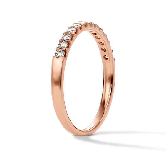 1/4 CT. T.w. Diamond Band in 14K Rose Gold