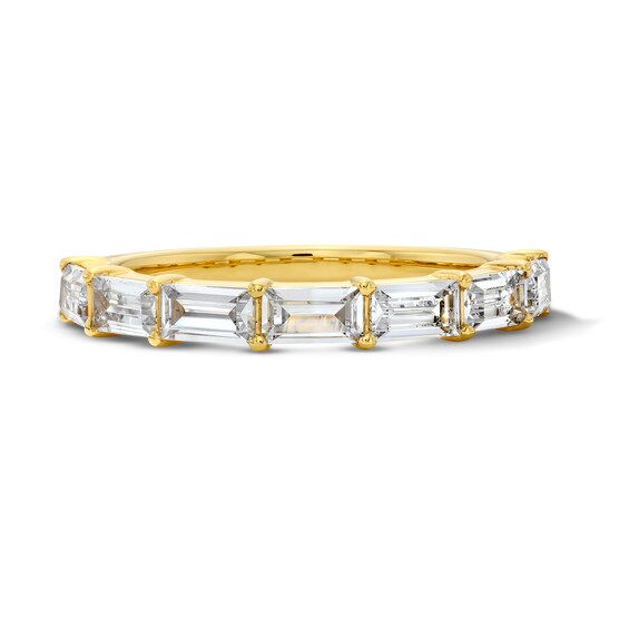1 CT. T.w. Baguette-Cut Lab-Grown Diamond Band in 14K Gold (F/Vs2)