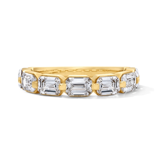 2-1/8 Ct.t.w. Emerald-Cut Lab-Grown Diamond Band in 14K Gold (F/Vs2)