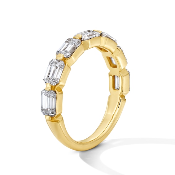 2-1/8 Ct.t.w. Emerald-Cut Lab-Grown Diamond Band in 14K Gold (F/Vs2)