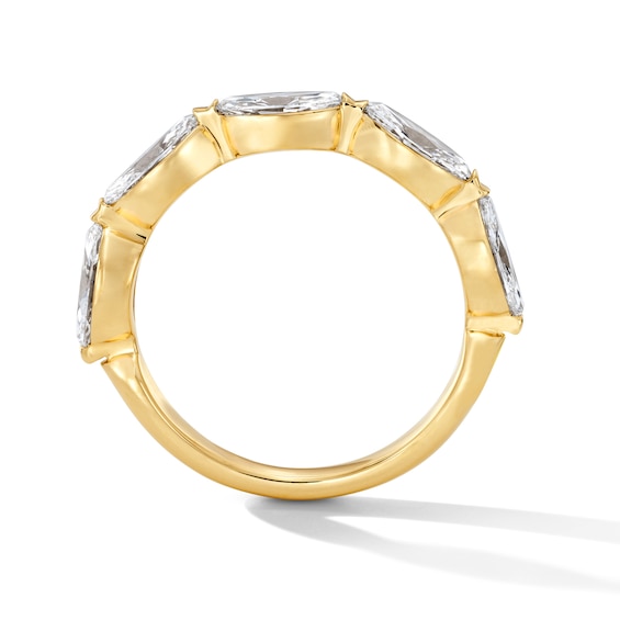 1-1/2 CT. T.w. Marquise-Cut Lab-Grown Diamond Band in 14K Gold (F/Vs2)