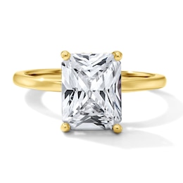 2-3/4 CT. T.W. Certified Radiant-Cut Lab-Grown Diamond Hidden Frame Solitaire Engagement Ring in 14K Gold (F/VS2)