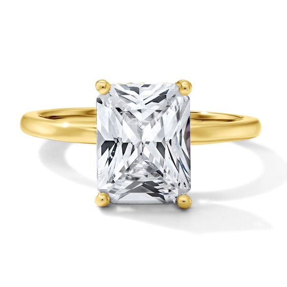 2-3/4 CT. T.w. Certified Radiant-Cut Lab-Grown Diamond Hidden Frame Solitaire Engagement Ring in 14K Gold (F/Vs2)