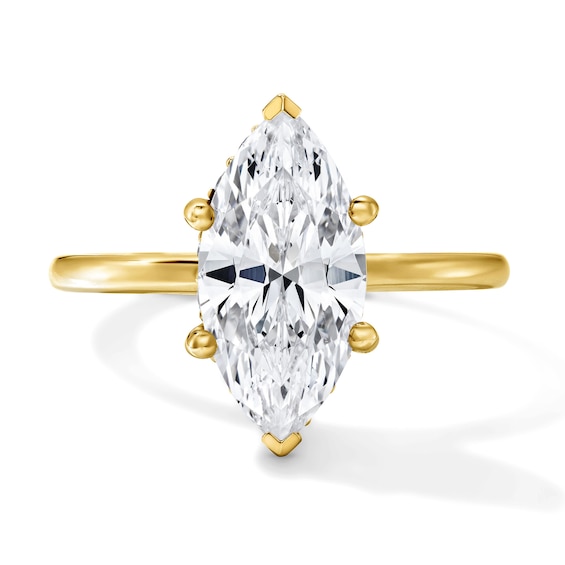 2-3/4 CT. T.w. Certified Marquise-Cut Lab-Grown Diamond Solitaire Engagement Ring in 14K Gold (F/Vs2)