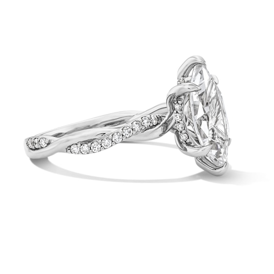 2-1/4 CT. T.w. Marquise-Cut Certified Lab-Grown Diamond Engagement Ring in 14K White Gold (F/Vs2)