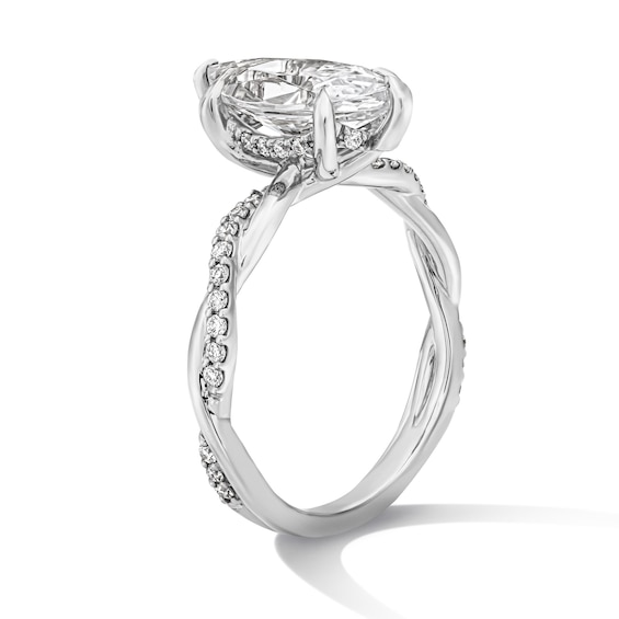 2-1/4 CT. T.w. Marquise-Cut Certified Lab-Grown Diamond Engagement Ring in 14K White Gold (F/Vs2)
