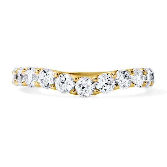 1 CT. T.w. Lab-Grown Diamond Contour Ring in 14K Gold (F/Vs2)