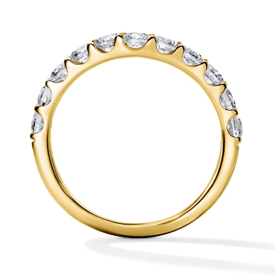 1 CT. T.w. Lab-Grown Diamond Contour Ring in 14K Gold (F/Vs2)