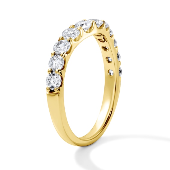 1 CT. T.w. Lab-Grown Diamond Contour Ring in 14K Gold (F/Vs2)