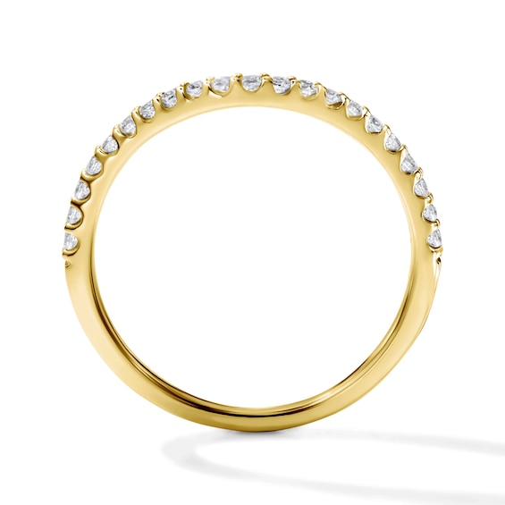 1/4 CT. T.w. Lab-Grown Diamond Contour Ring in 14K Gold (F/Vs2)