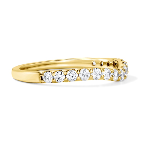 1/2 CT. T.w. Lab-Grown Diamond Contour Ring in 14K Gold (F/Vs2)