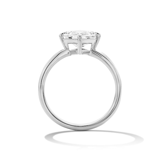 2-1/3 CT. T.w. Certified Lozenge-Cut Lab-Grown Diamond Engagement Ring in 14K White Gold (F/Vs2)