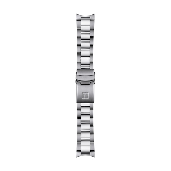 Men's Tissot Seastar 1000 Stainless Steel Watch with Turquoise Dial (Model: T1204101109100)