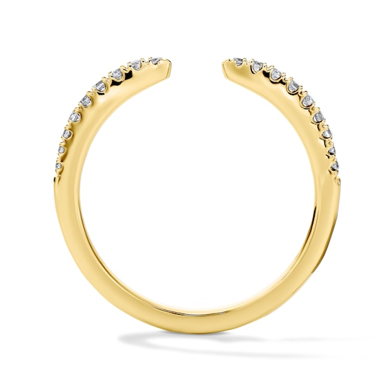 1/6 CT. T.w. Lab-Grown Diamond Open Band in 10K Gold (F/Vs2)