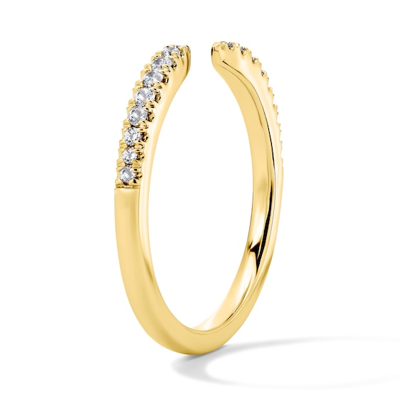 1/6 CT. T.w. Lab-Grown Diamond Open Band in 10K Gold (F/Vs2)