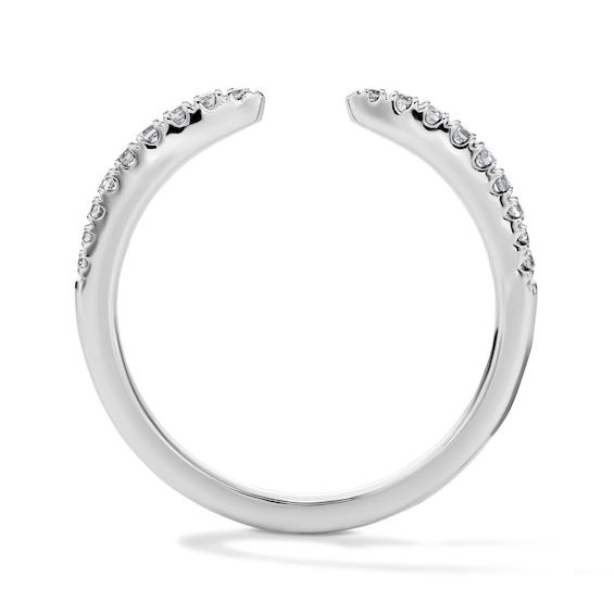 1/6 CT. T.w. Lab-Grown Diamond Open Band in 10K White Gold (F/Vs2)