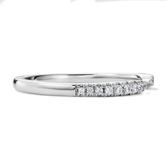 1/6 CT. T.w. Lab-Grown Diamond Open Band in 10K White Gold (F/Vs2)