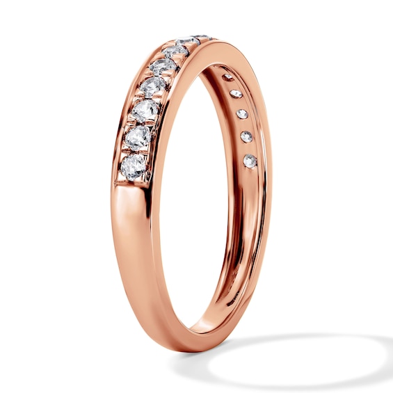 1/3 CT. T.w. Lab-Grown Diamond Band in 10K Rose Gold (F/Vs2)