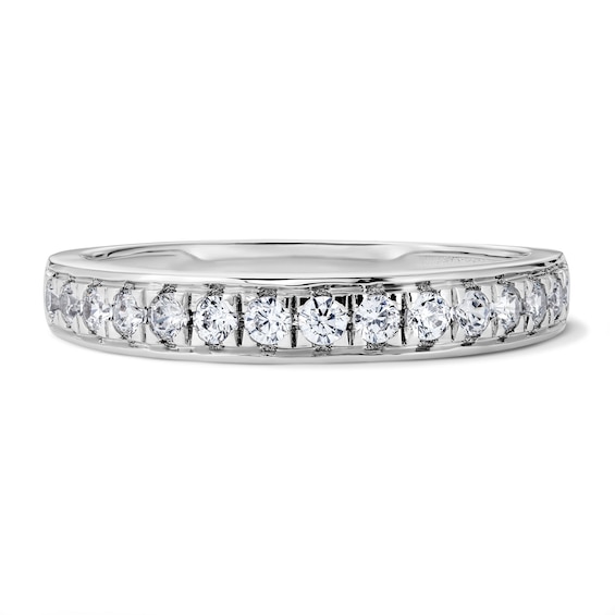 1/3 CT. T.w. Lab-Grown Diamond Band in 10K White Gold (F/Vs2)