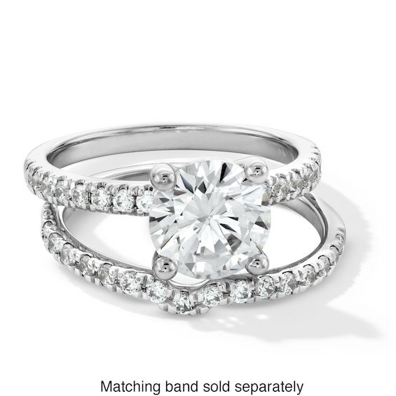 2-1/4 CT. T.w. Certified Diamond Engagement Ring in 14K White Gold (I/I1)