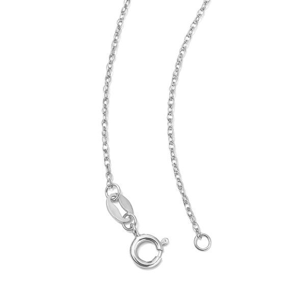 1/3 CT. T.w. Lab-Grown Diamond Teardrop Frame Necklace in Sterling Silver (F/Si2) - 18"