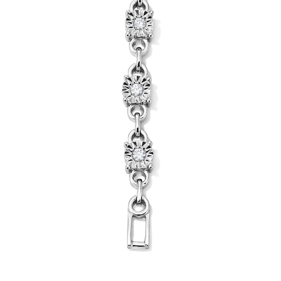 1/2 CT. T.w. Lab-Grown Diamond Bracelet in Sterling Silver (F/Si2) - 7.25"